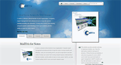 Desktop Screenshot of mailtrix.com